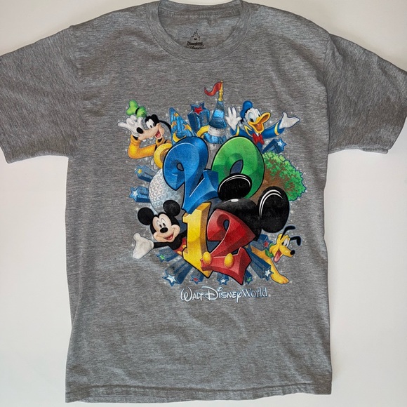 Hanes Other - Walt Disney World Shirt Mens Medium 2012 Mickey Donald Goofy Pluto Disneyland
